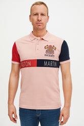 Men’s Tea pink Aston Polo Tee
